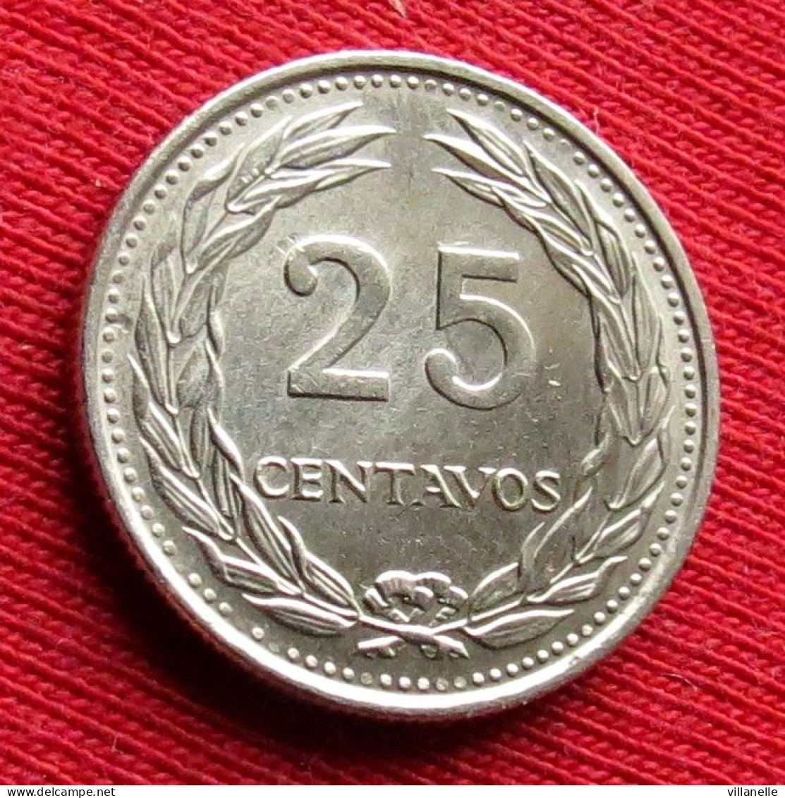 El Salvador 25 Centavos 1970 W ºº - El Salvador