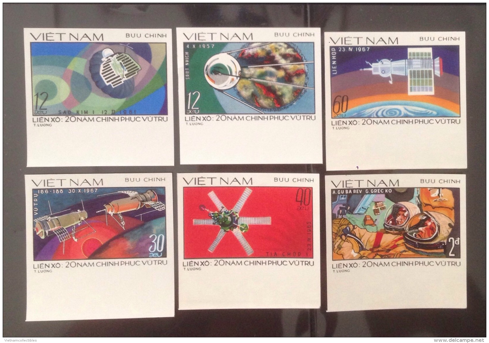 Vietnam Viet Nam MNH Imperf Stamps 1978 : 20 Years Of Space Exploration (Ms341) - Vietnam