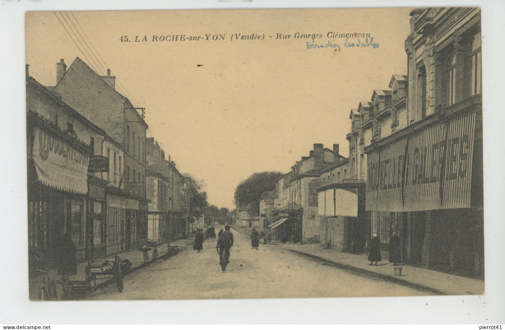 LA ROCHE SUR YON - Rue Georges Clemenceau - La Roche Sur Yon