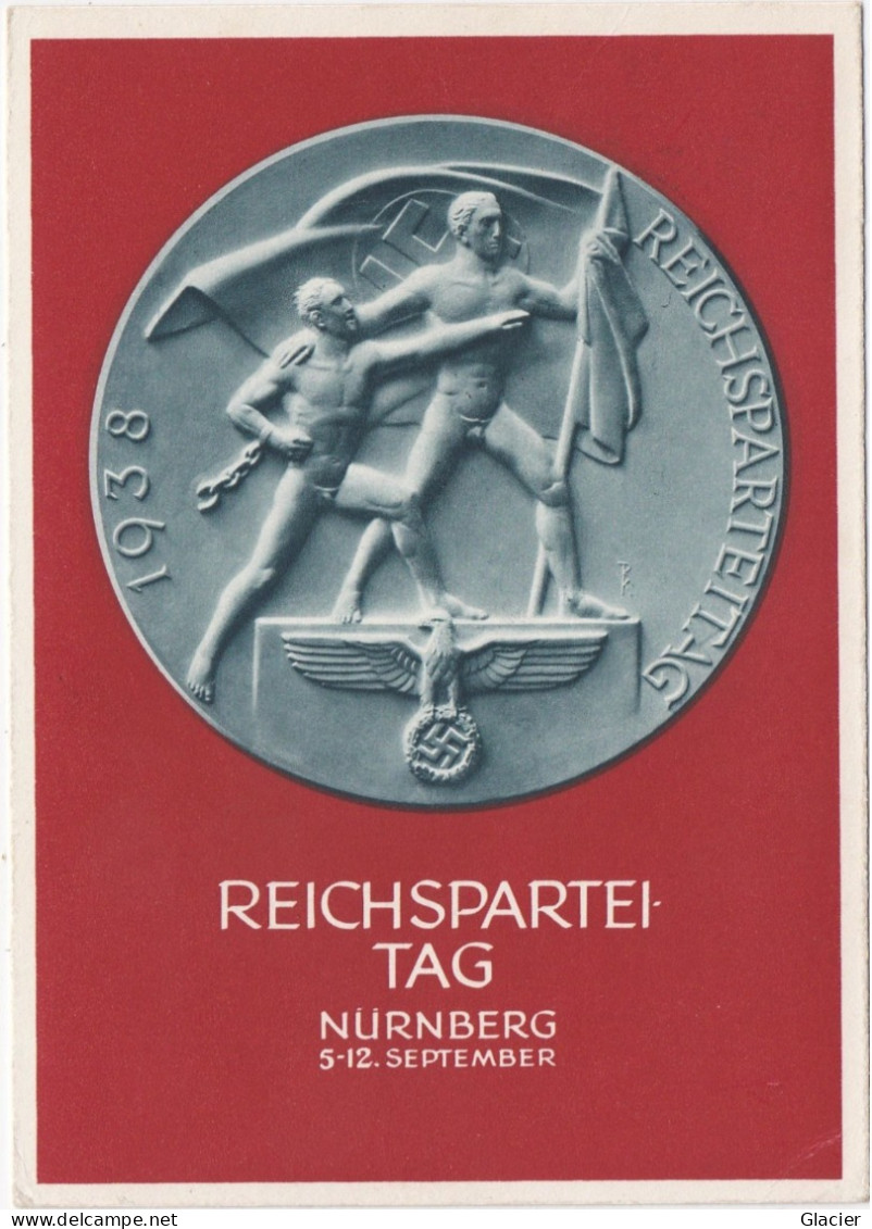 Propaganda NSDAP - Reichsparteitag Nürnberg 5-12 September 1938 - Feldpostkarte - Weltkrieg 1939-45