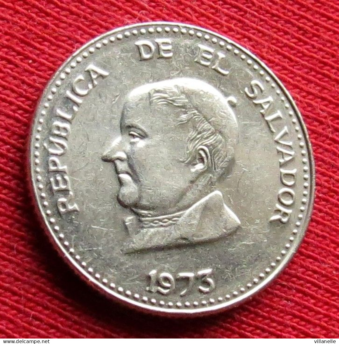 El Salvador 25 Centavos 1973 W ºº - Salvador