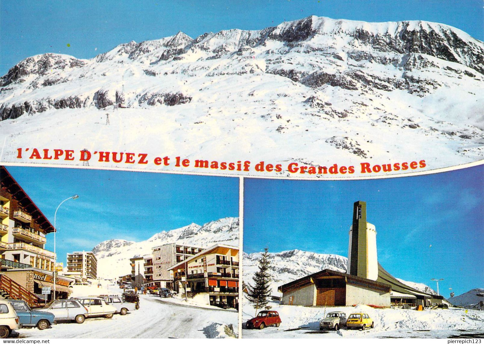 38 - L'Alpe D'Huez Et Le Massif Des Grandes Rousses - Multivues - Altri & Non Classificati