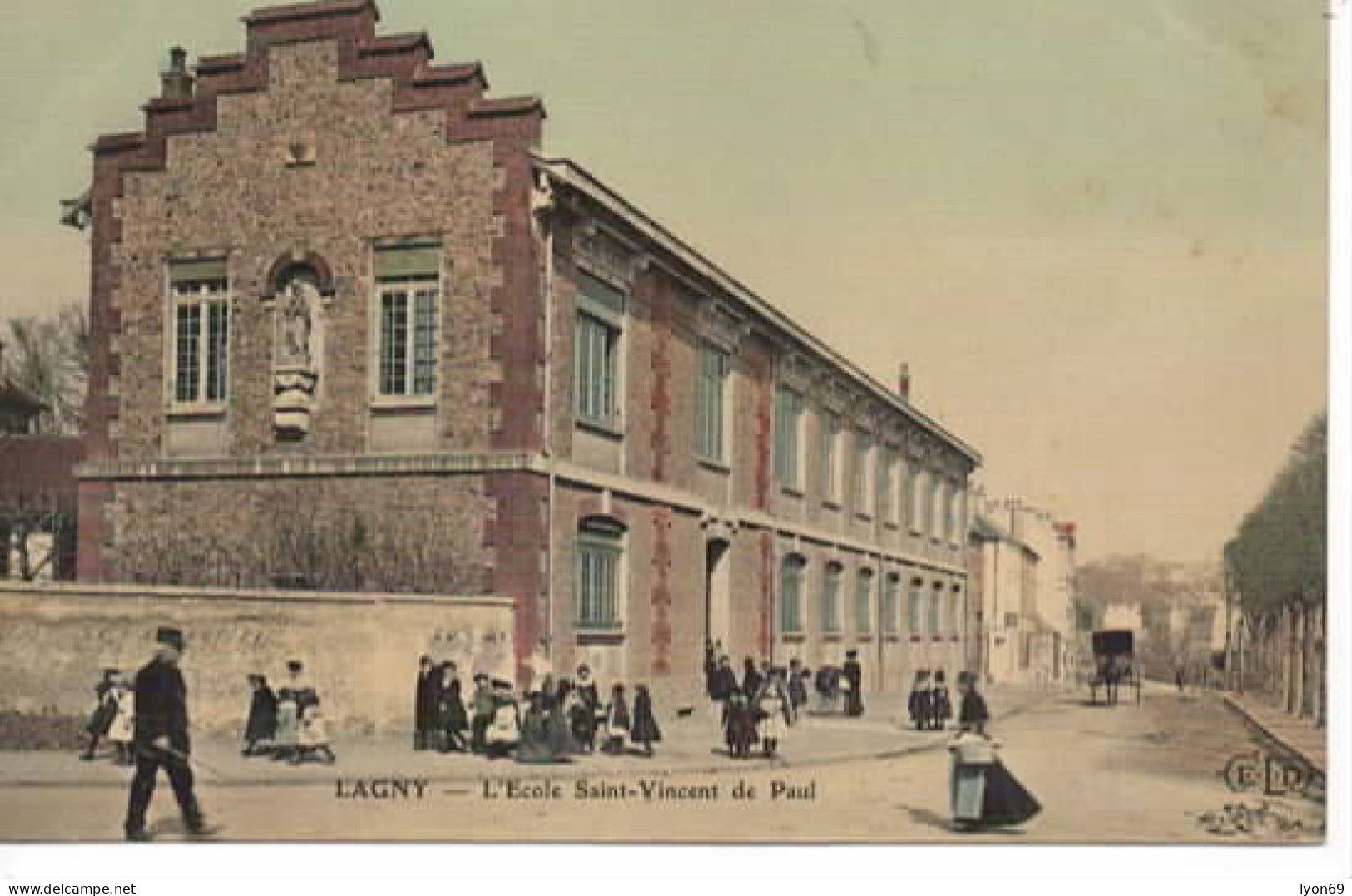 LAGNY  L ECOLE SAINT VOVENT DE PAUL - Lagny Sur Marne