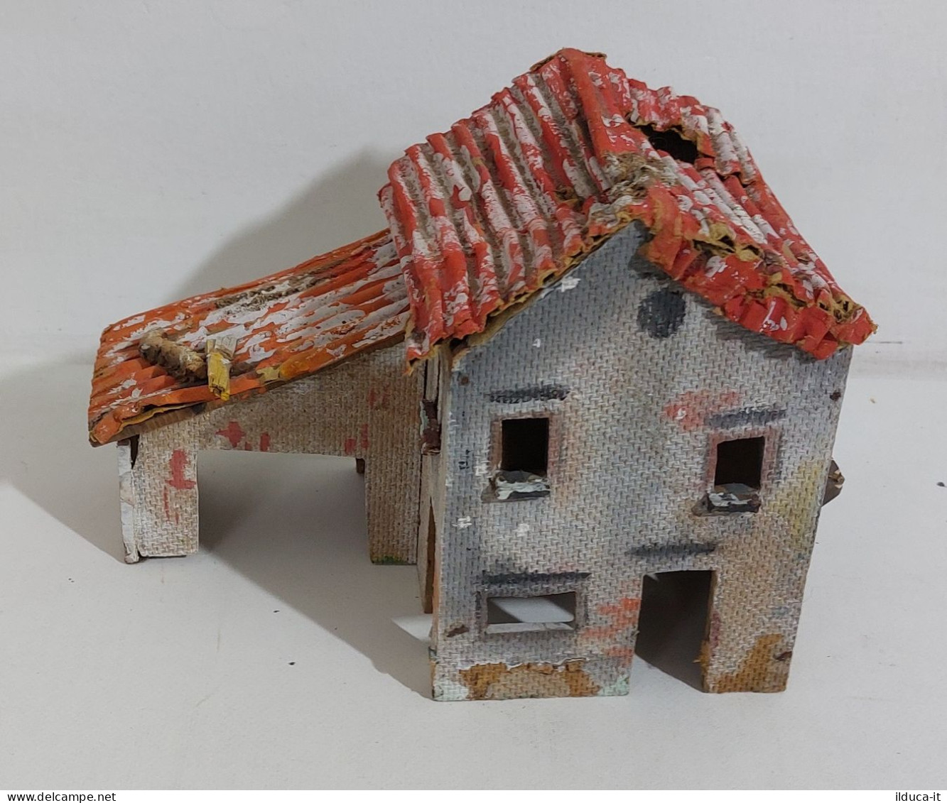 66129 Presepe - Casetta In Legno - 18x11 Cm - Christmas Cribs