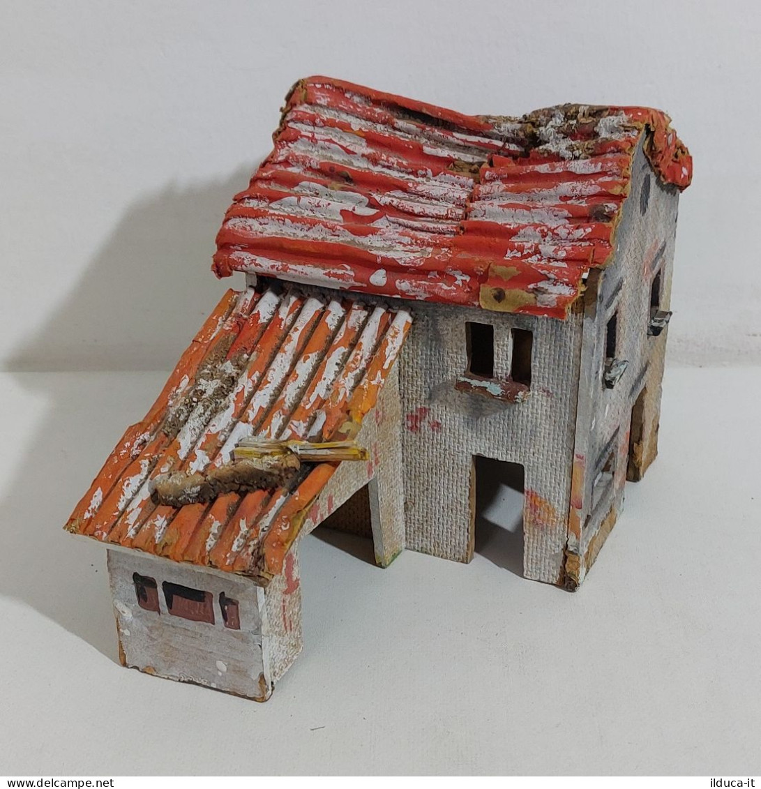 66129 Presepe - Casetta In Legno - 18x11 Cm - Christmas Cribs