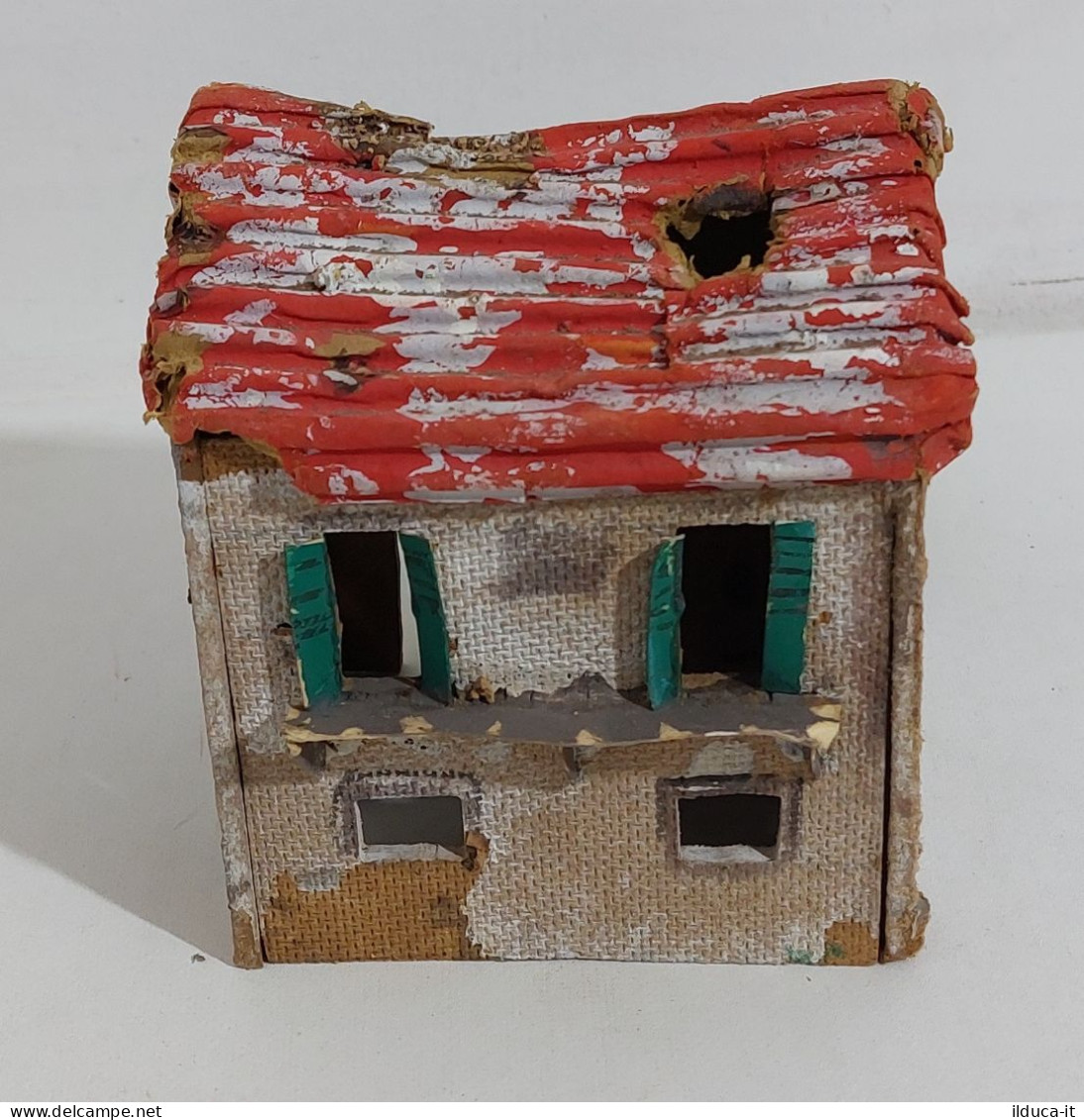 66129 Presepe - Casetta In Legno - 18x11 Cm - Crèches De Noël