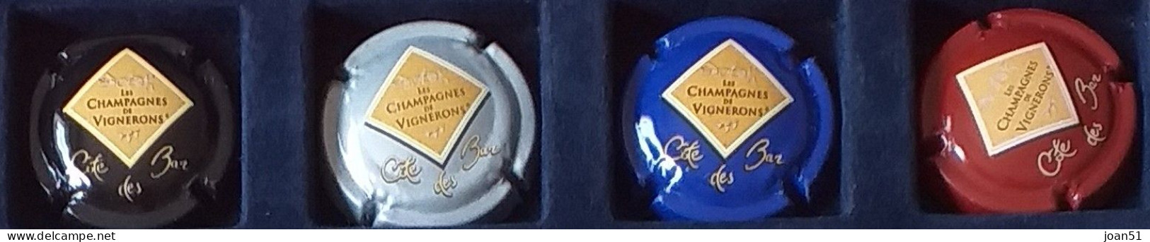 (2) 4 Capsules Côtes Des Bar Sur Générique 665 - Altri & Non Classificati