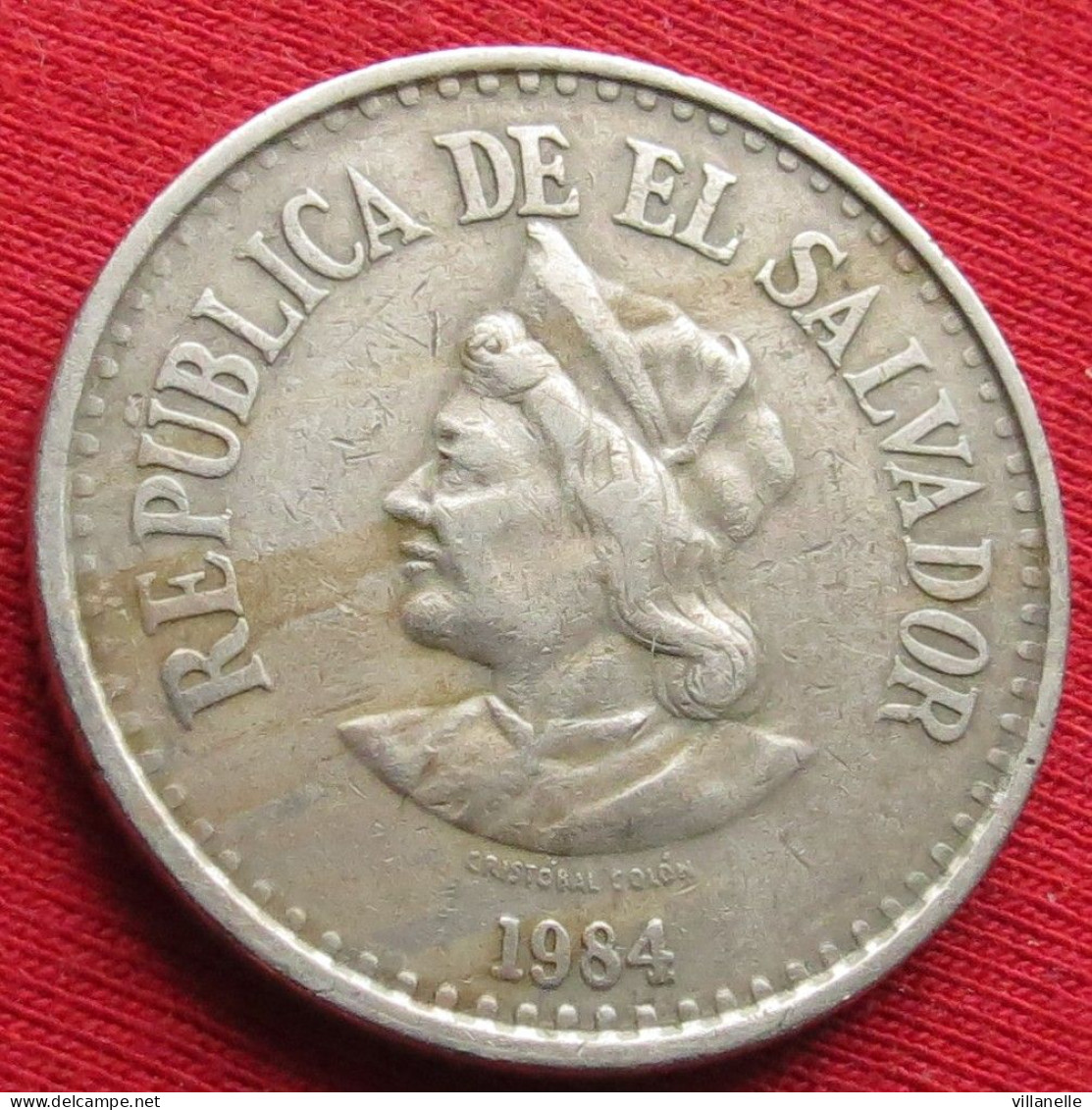 El Salvador 1 Colon 1984 W ºº - El Salvador
