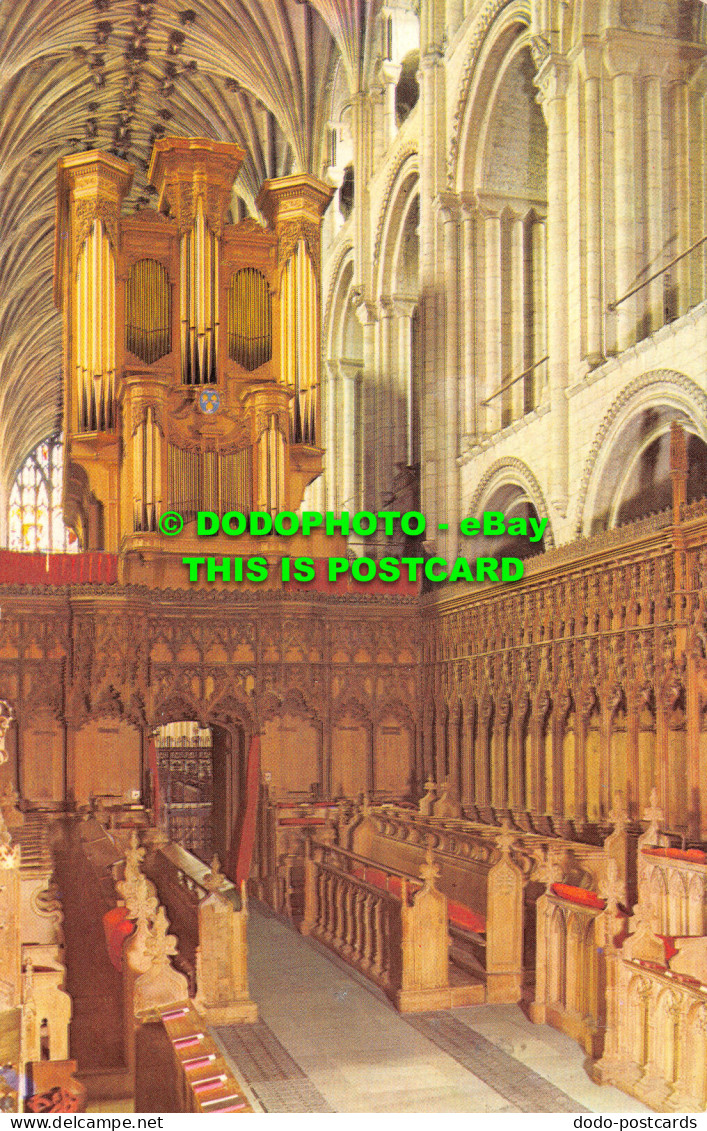 R527786 The Choir Looking West. Norwich Cathedral. Cotman Color Series. Jarrold. - World