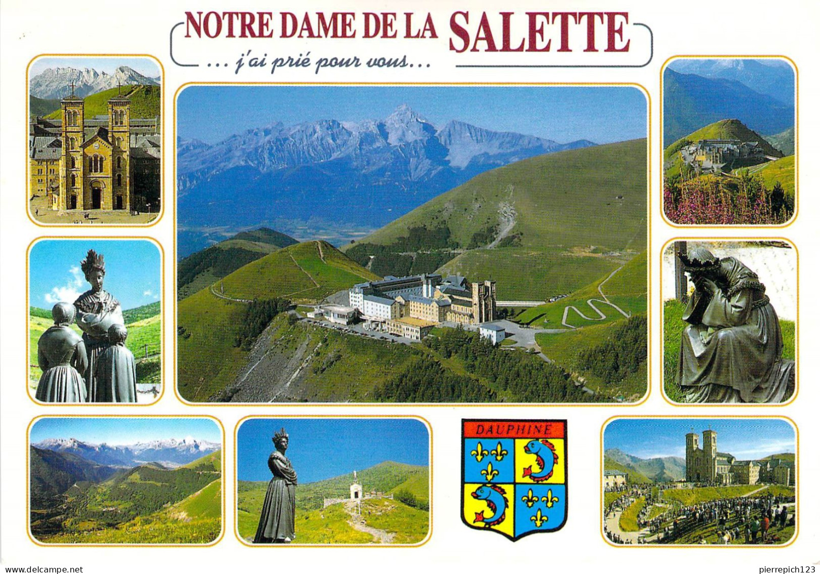 38 - La Salette - Sanctuaire De Notre Dame De La Salette - Multivues - La Salette