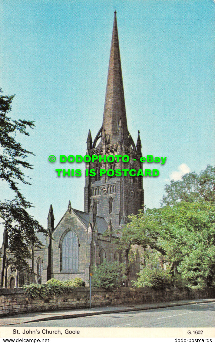 R527825 St. Johns Church. Goole. G. 1602. Dennis. Memory Lane - World