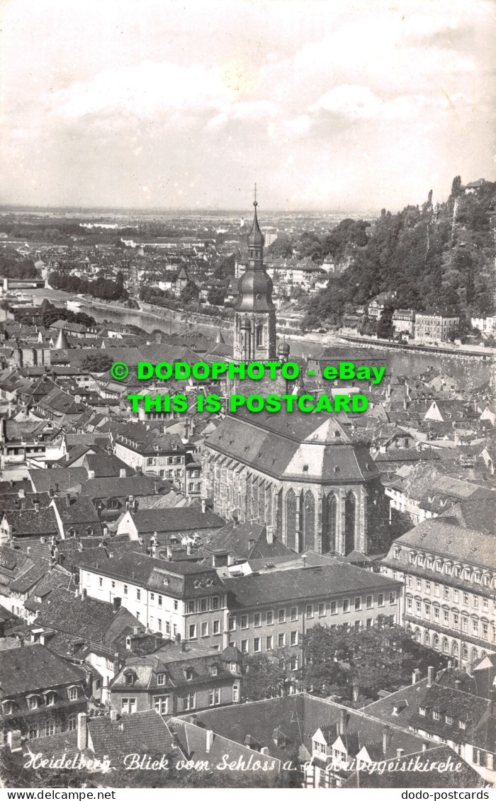 R527835 Heidelberg. Blick Vom Schloss A. D. Heiliggeistkirche. No. 285. Edm. Von - World