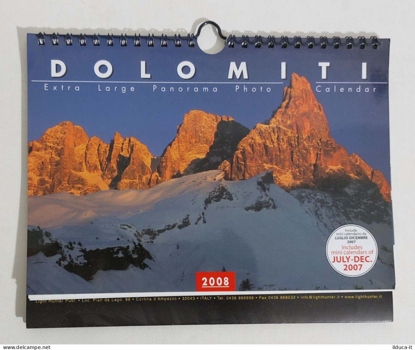 69836 CALENDARIO Da Tavolo 2008 - Dolomiti - Kleinformat : 2001-...