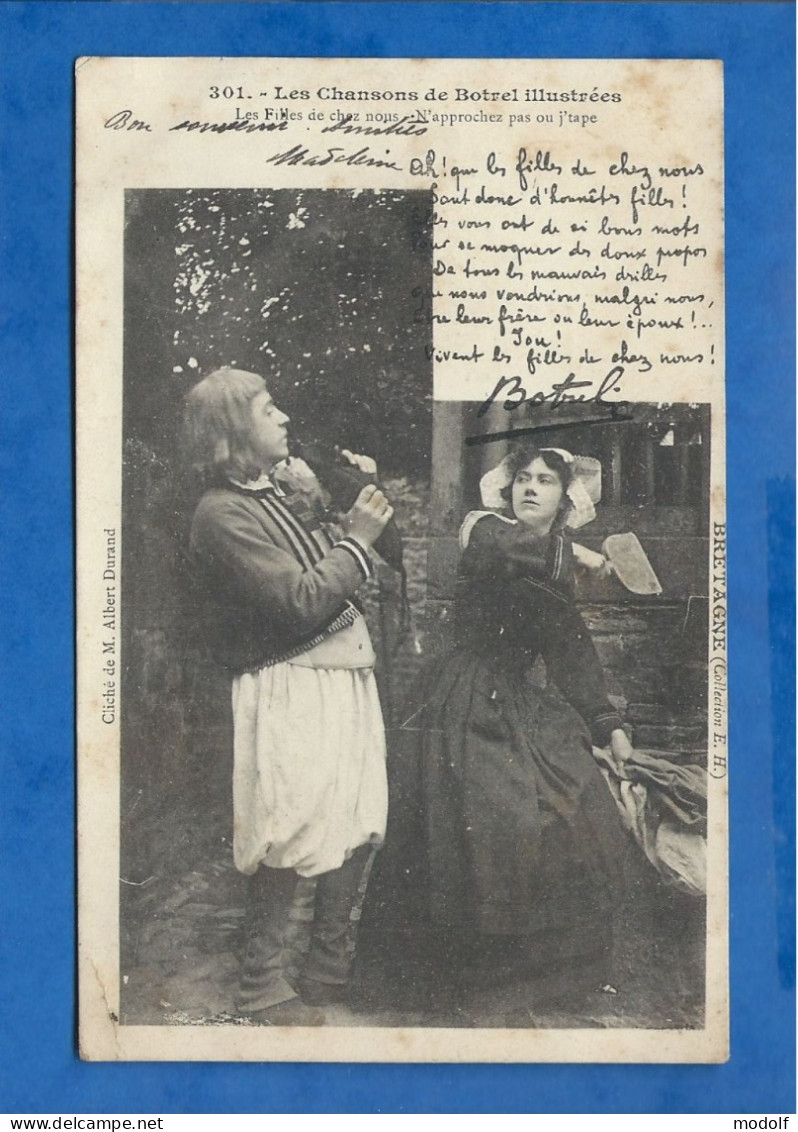 CPA - Folklore - Bretagne - Les Chansons De Botrel Illustrées - N°301 - Circulée - Sonstige & Ohne Zuordnung