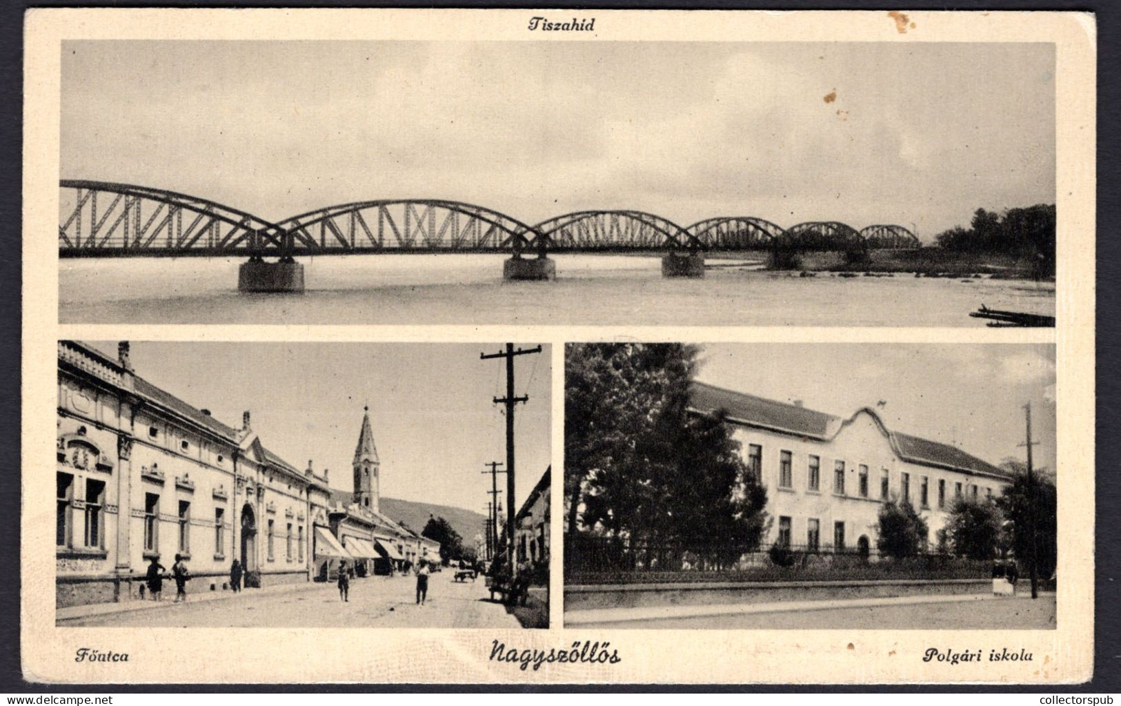 HUNGARY UKRAINE 1942. Nagyszőllős Vintage Postcard, Nice Cancellation Pmk - Ungarn