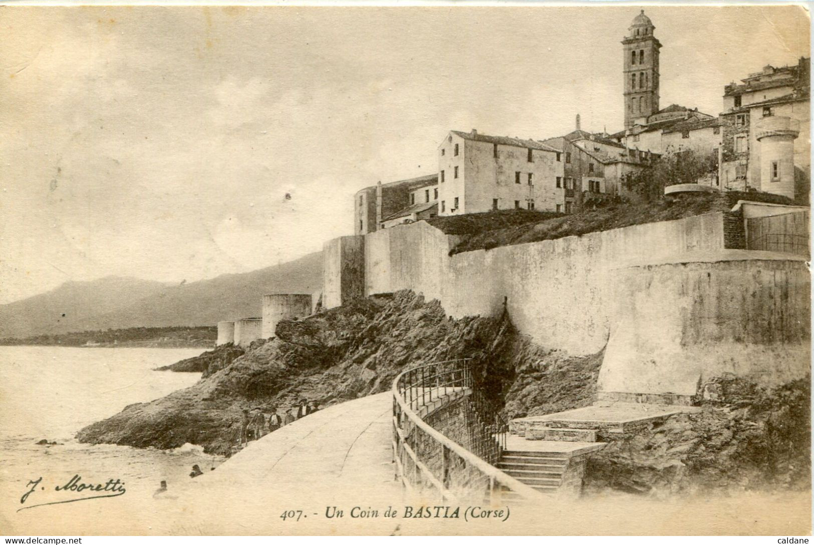 -2B-CORSE-  Un. Coin    De.  BASTIA- - Other & Unclassified