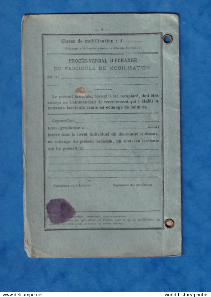 Document Ancien - Soldat Claude BRENOT Né à Saint Denis De Vaux - Poilu Au 9e , 11e Et 13e Régiment D' Infanterie WW1 - 1914-18