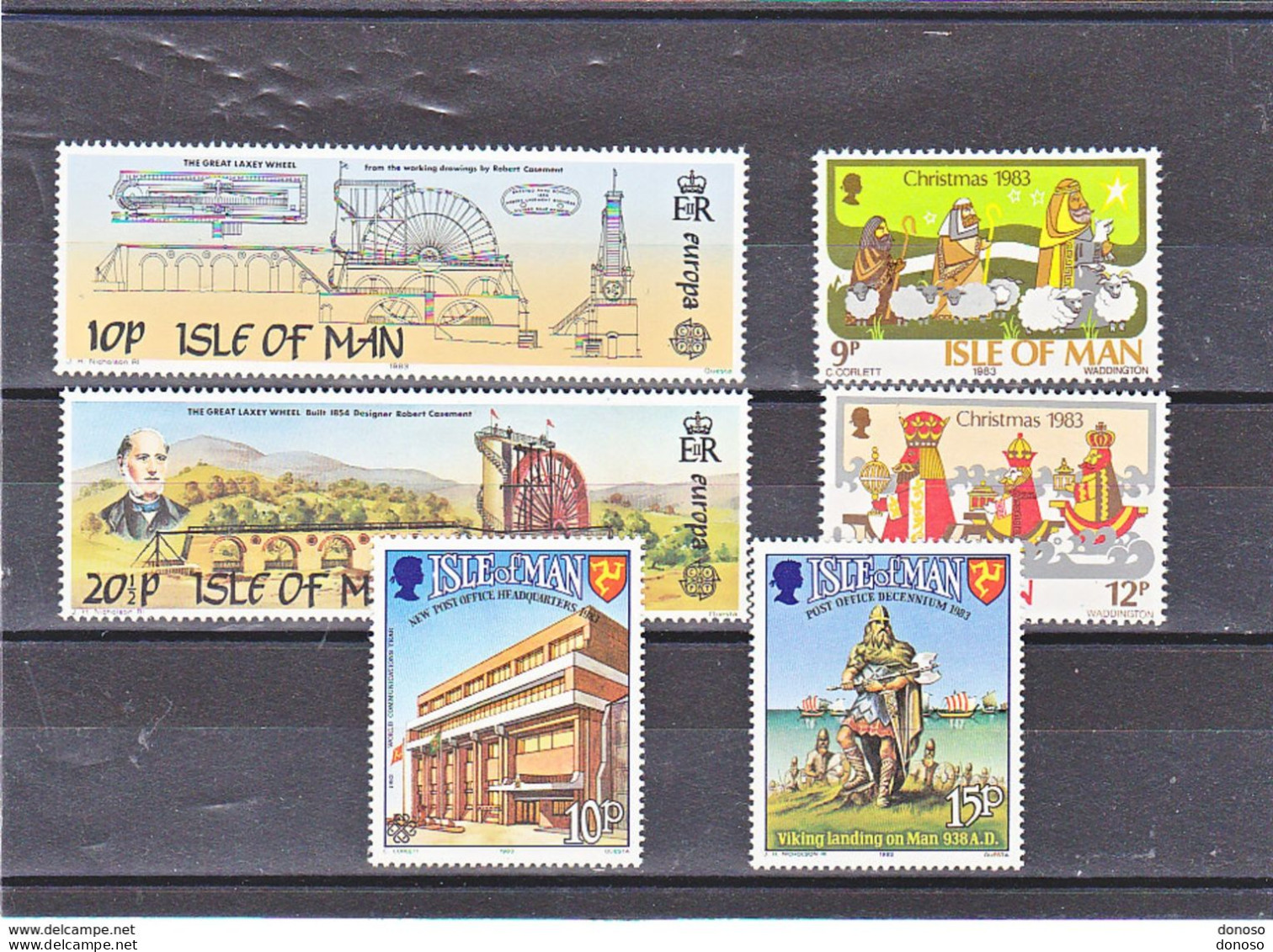 MAN 1983 Yvert 231-232 + 237-240 NEUF** MNH Cote 4,10 Euros - Man (Insel)