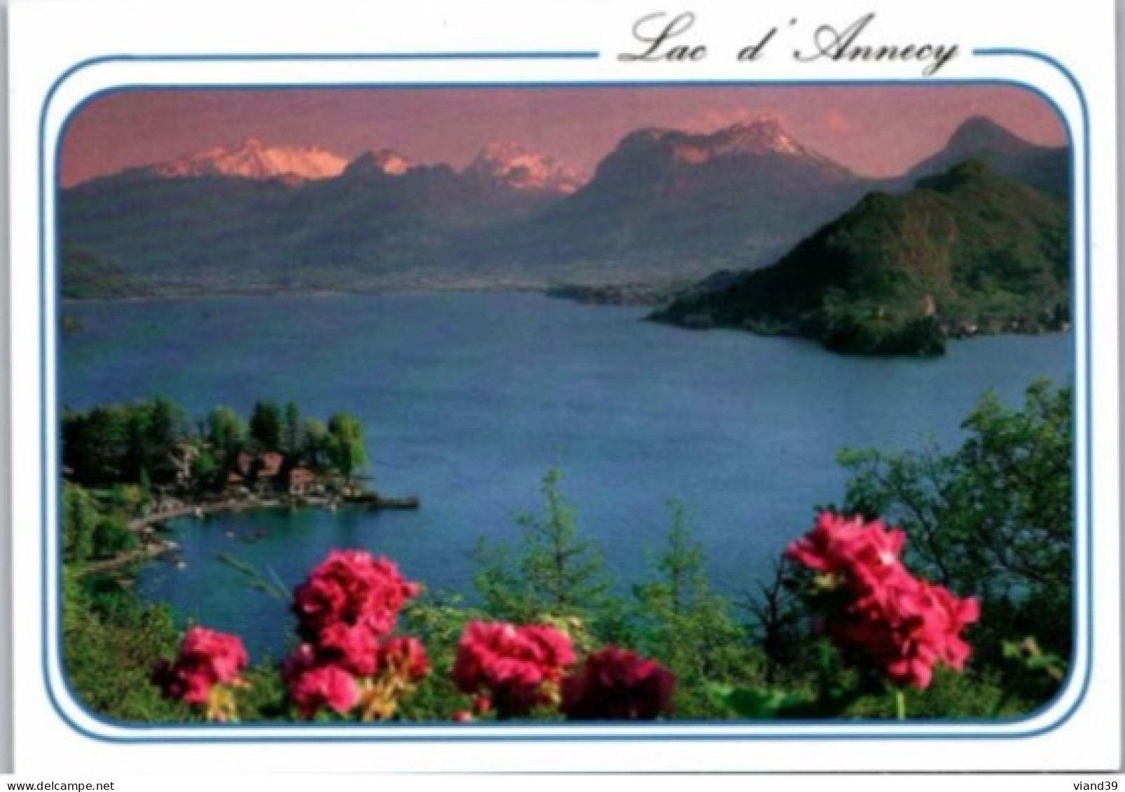 LAC D'ANNECY. -  La Baie De Talloires.      Non Circulée. - Otros & Sin Clasificación