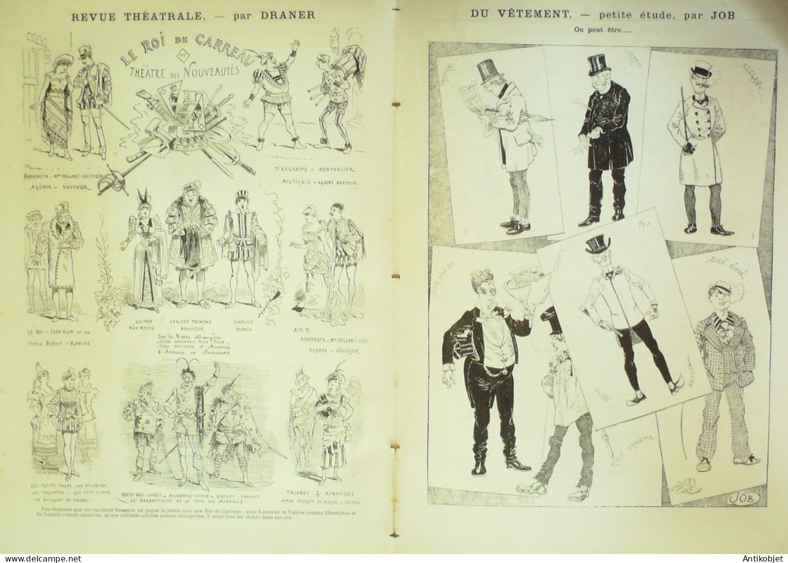 La Caricature 1883 N°203 Chargins D'amour Robida Inespection Du 15e Cuirassiers Job  Bretagne Loys - Revues Anciennes - Avant 1900