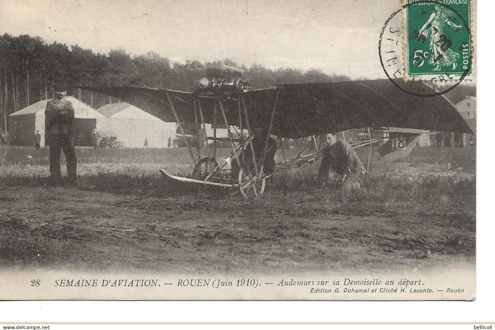 ROUEN  -  AUDEMARS Sur DEMOISELLE - Aviadores