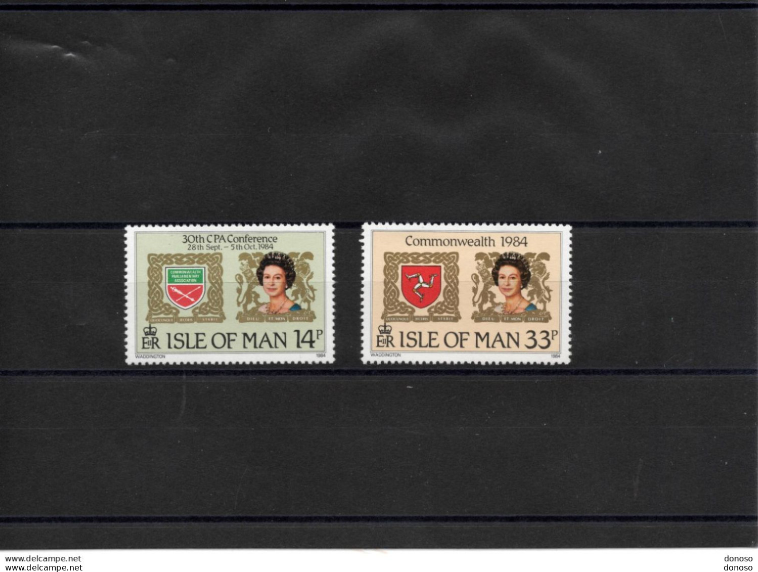 MAN 1984 COMMONWEALTH Yvert 258-259 NEUF** MNH - Isle Of Man