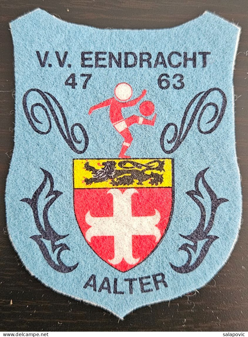 VV Eendracht Aalter Belgium Football Club Soccer Fussball Calcio Futbol Futebo Patch - Uniformes Recordatorios & Misc