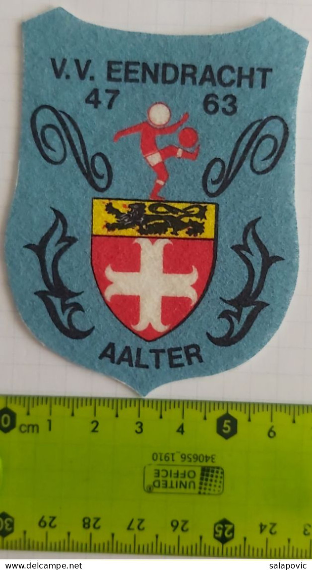 VV Eendracht Aalter Belgium Football Club Soccer Fussball Calcio Futbol Futebo Patch - Apparel, Souvenirs & Other