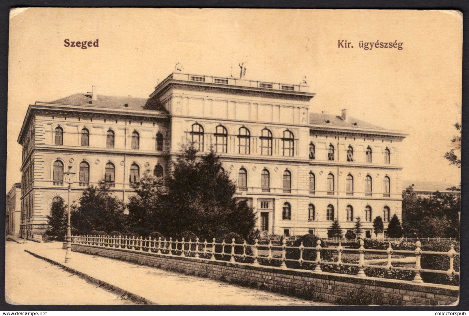 HUNGARY SZEGED 1906. Vintage Postcard - Hungary