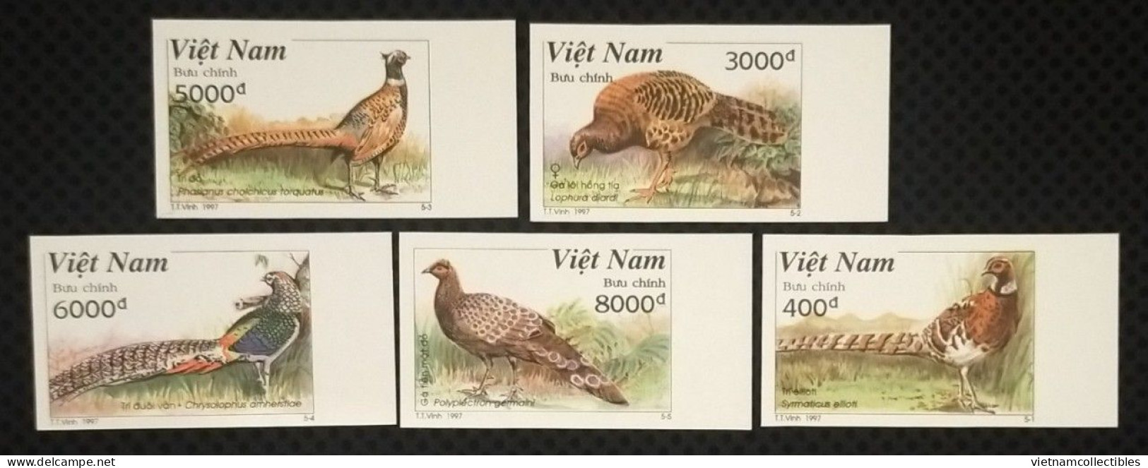 Vietnam Viet Nam MNH Imperf Stamps 1997 : Pheasant / Bird (Ms767) - Vietnam