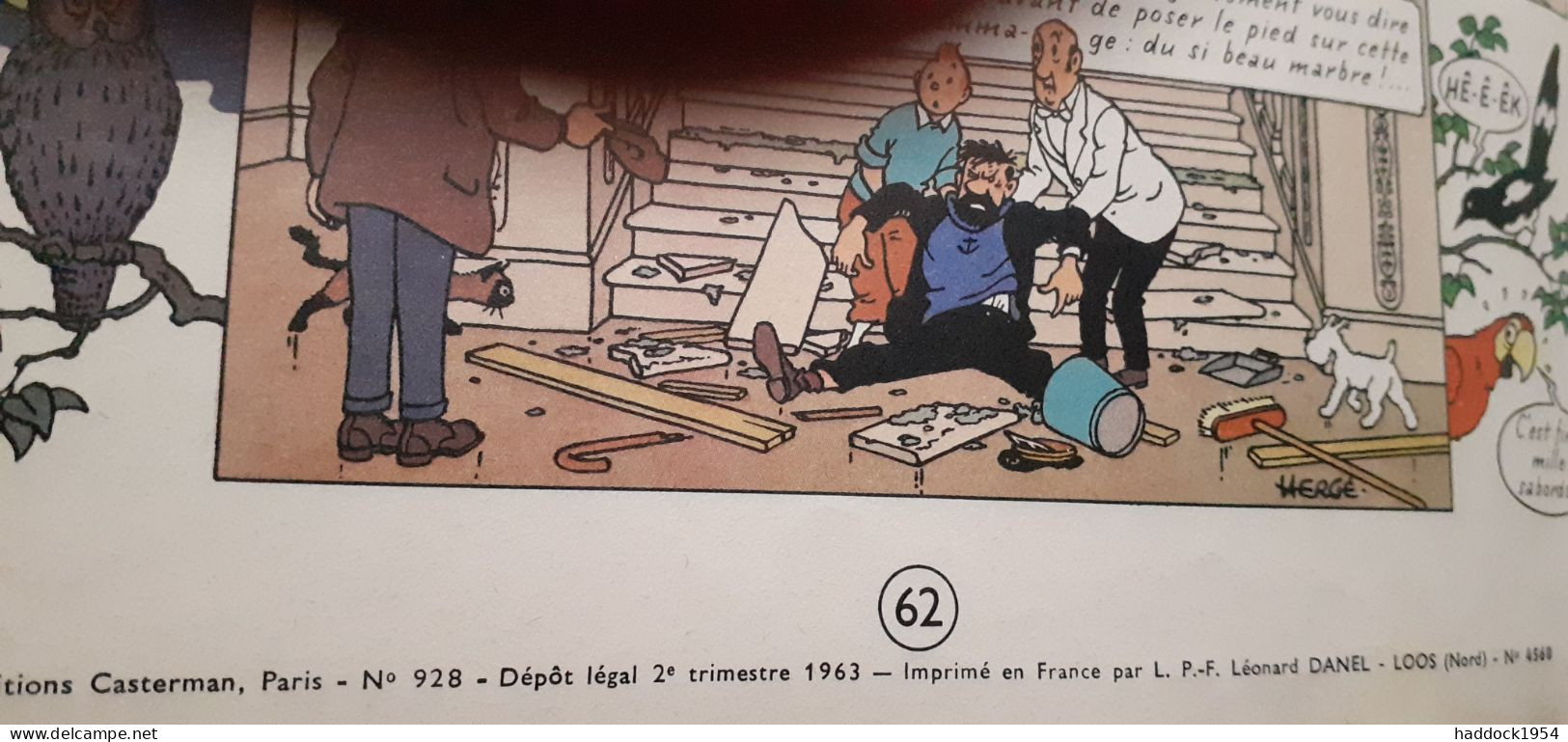 les bijoux de la castafiore HERGE casterman 1963