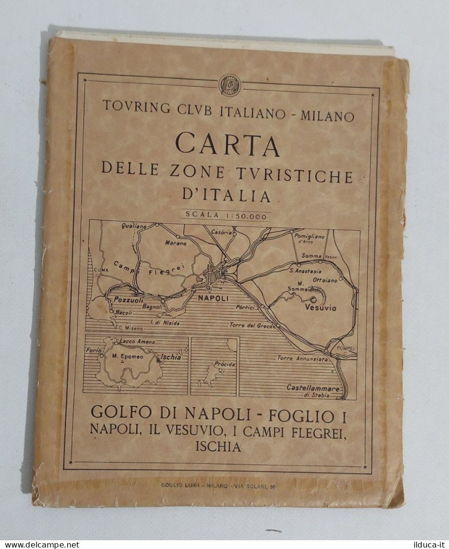 69801 03/ CARTINA Val Gardena Sella Marmolada - TCI - Carta Zone Turistiche - Roadmaps