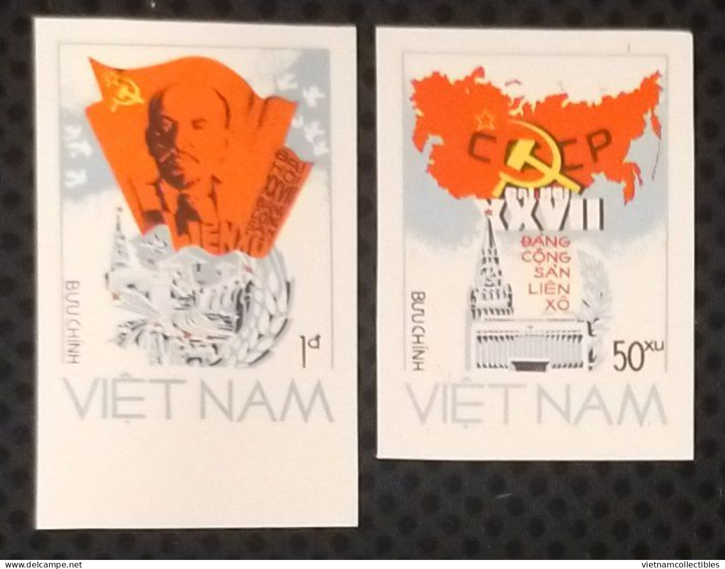 Vietnam Viet Nam MNH Imperf Stamps 1986 : 27th Congress Of USSR's Communist Party / Lenin (Ms486) - Viêt-Nam