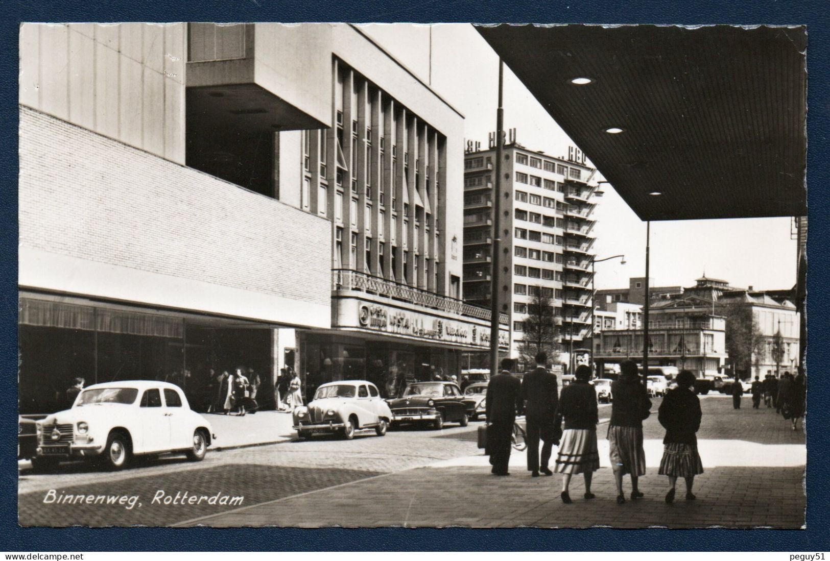 Rotterdam. Binnenweg. Hollandsche Bank-Unie ( B.H.U.) - Rotterdam