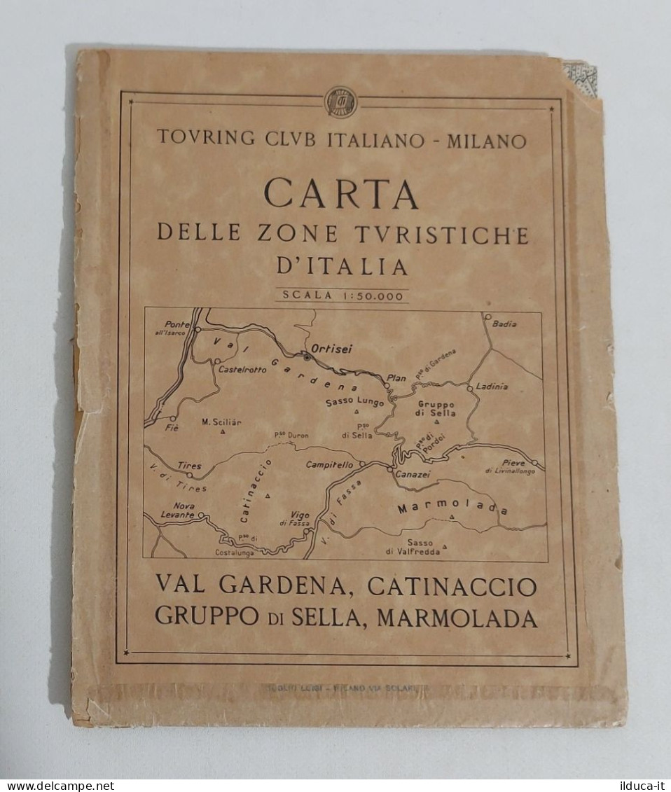 40127 06/ CARTINA Golfo Di Napoli Foglio 1 - TCI - Carta Zone Turistiche - Strassenkarten