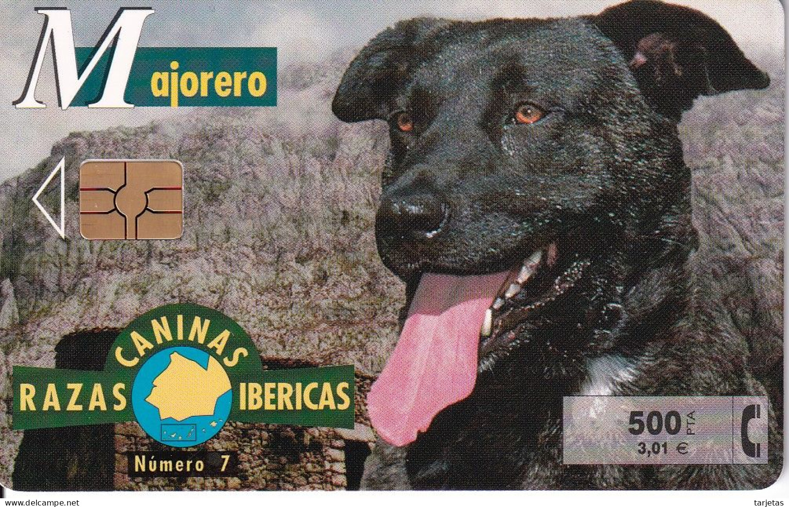 P-425 Nº7 MAJORERO DE LA SERIE RAZAS CANINAS IBERICAS DE TIRADA 5300 (PERRO-CAN-DOG) - Privé-uitgaven