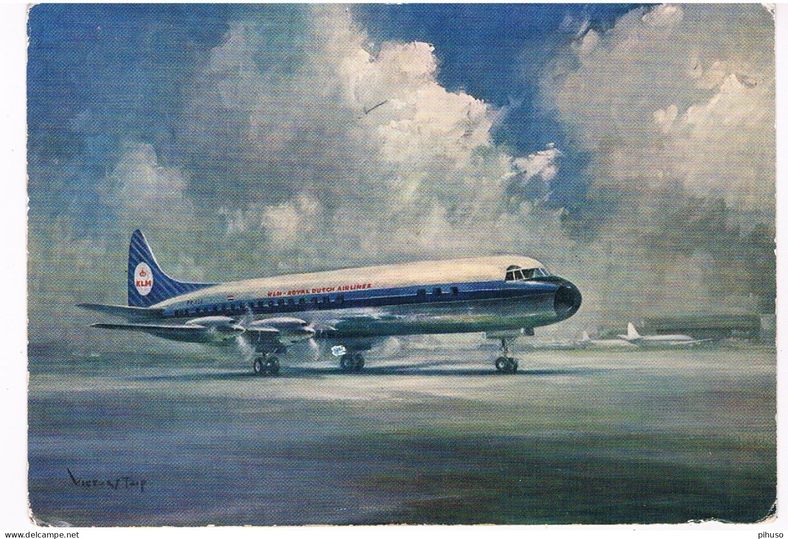 VT-473  LOCKHEED PROP-JET ELECTRA ( KLM )) - 1946-....: Moderne