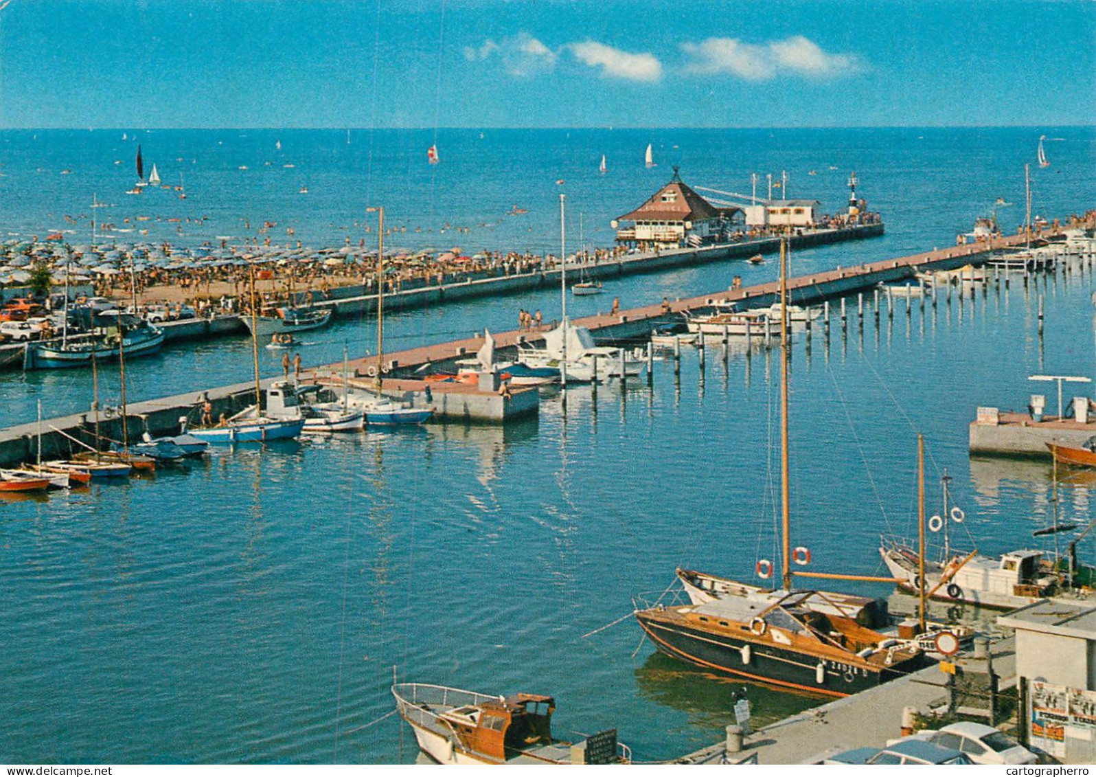 Navigation Sailing Vessels & Boats Themed Postcard Milano Maritima - Voiliers