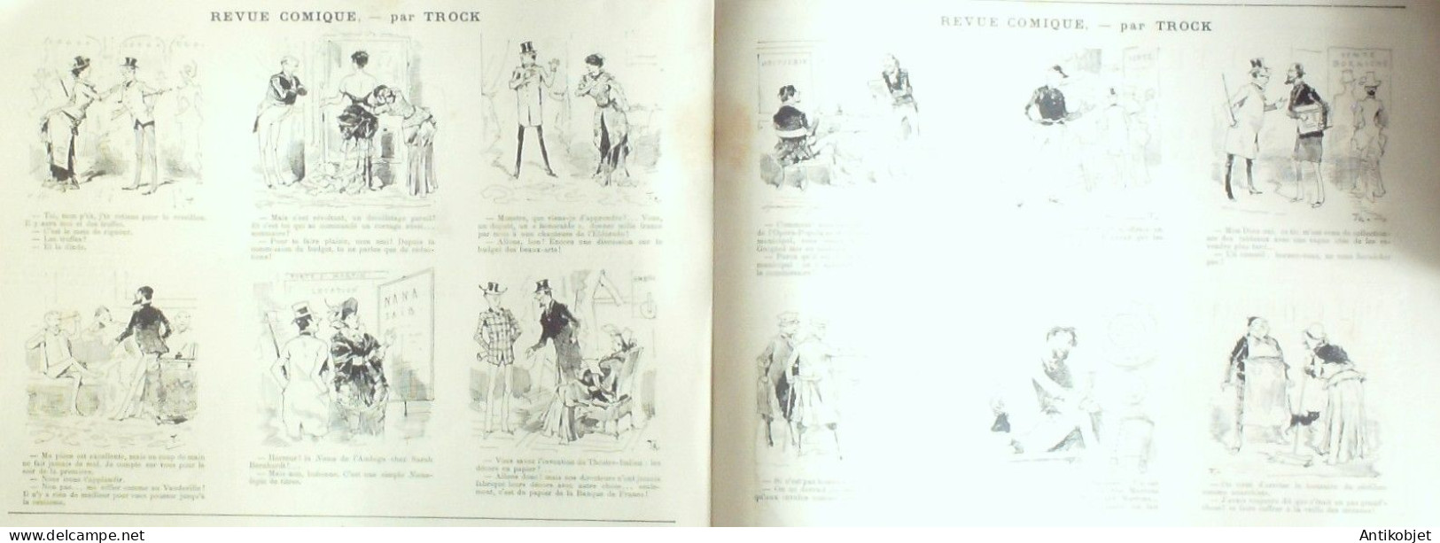 La Caricature 1883 N°208 Recherche De Paternité Draner Trock - Zeitschriften - Vor 1900