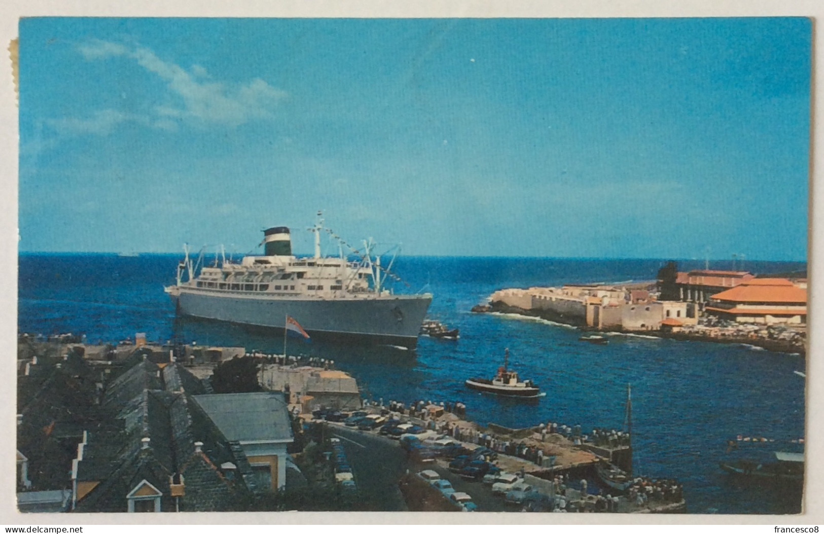 1965 CURACAO HARBOR ENTRANCE - Andere & Zonder Classificatie