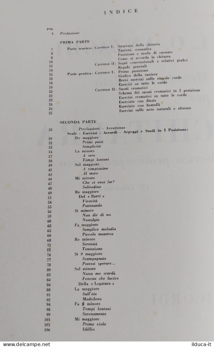 69808 SPARTITO - Anzaghi - Metodo Completo Per Chitarra - Ricordi 1977 - Scores & Partitions