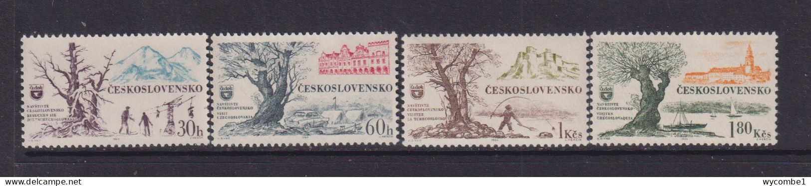 CZECHOSLOVAKIA  - 1964 Tourism Set Never Hinged Mint - Ongebruikt