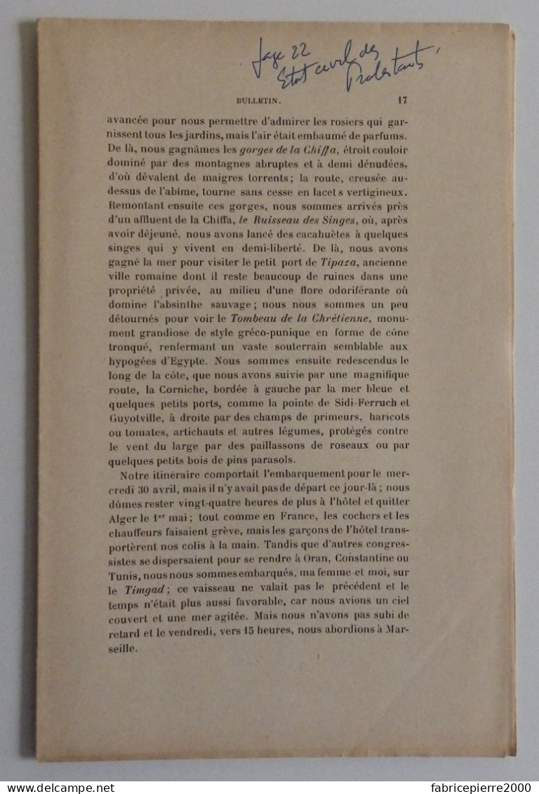 NETTANCOURT - articles du Bulletin de la Sté des lettres siences et arts de Bar-le-Duc 1924 EXCELLENT ETAT Meuse