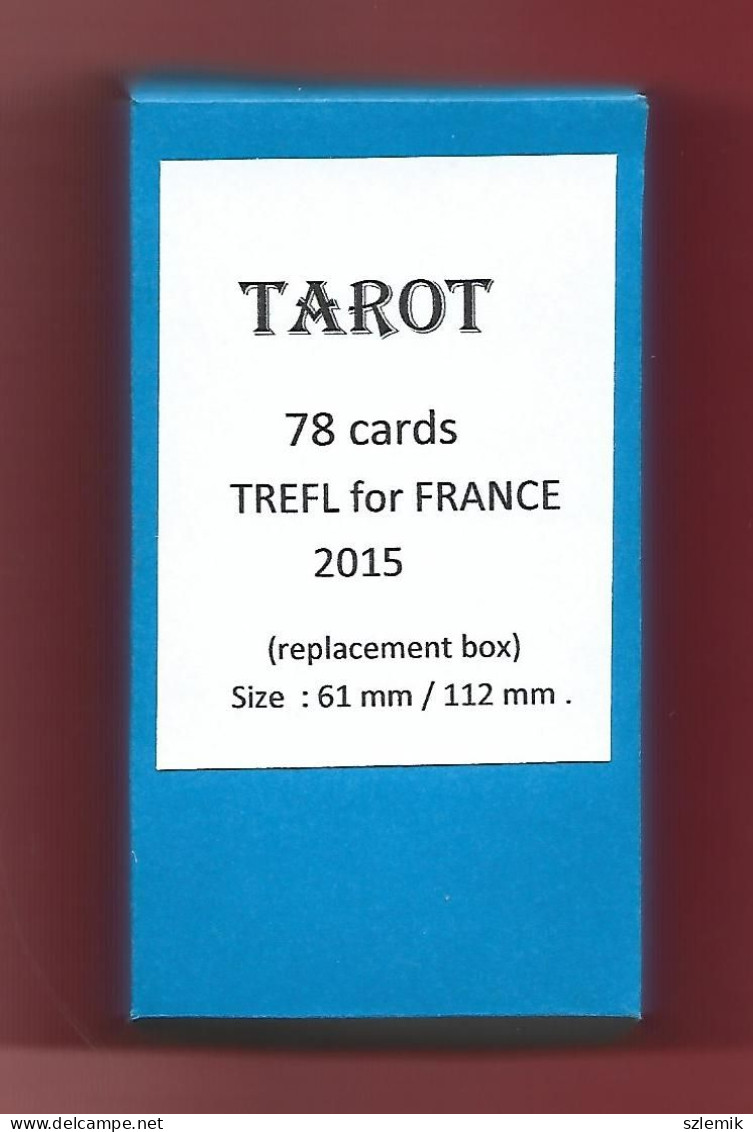 78 cards  TAROT, TREFL for France 2015, replacement box,………