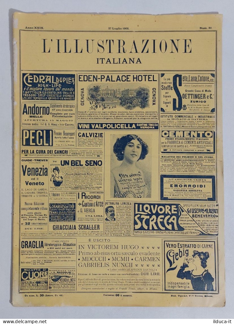 47845 L'illustrazione Italiana 1902 A. XXIX N. 30 - Vittorio Emanuele III Russia - Andere & Zonder Classificatie