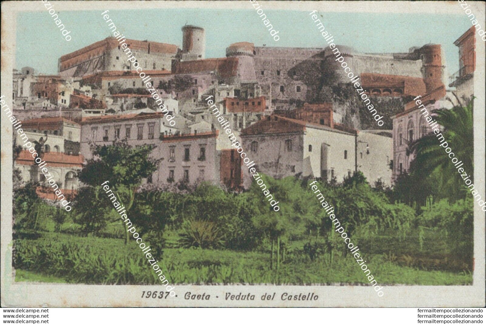 Bg405 Cartolina Gaeta Veduta Del Castello Provincia Di Latina - Latina
