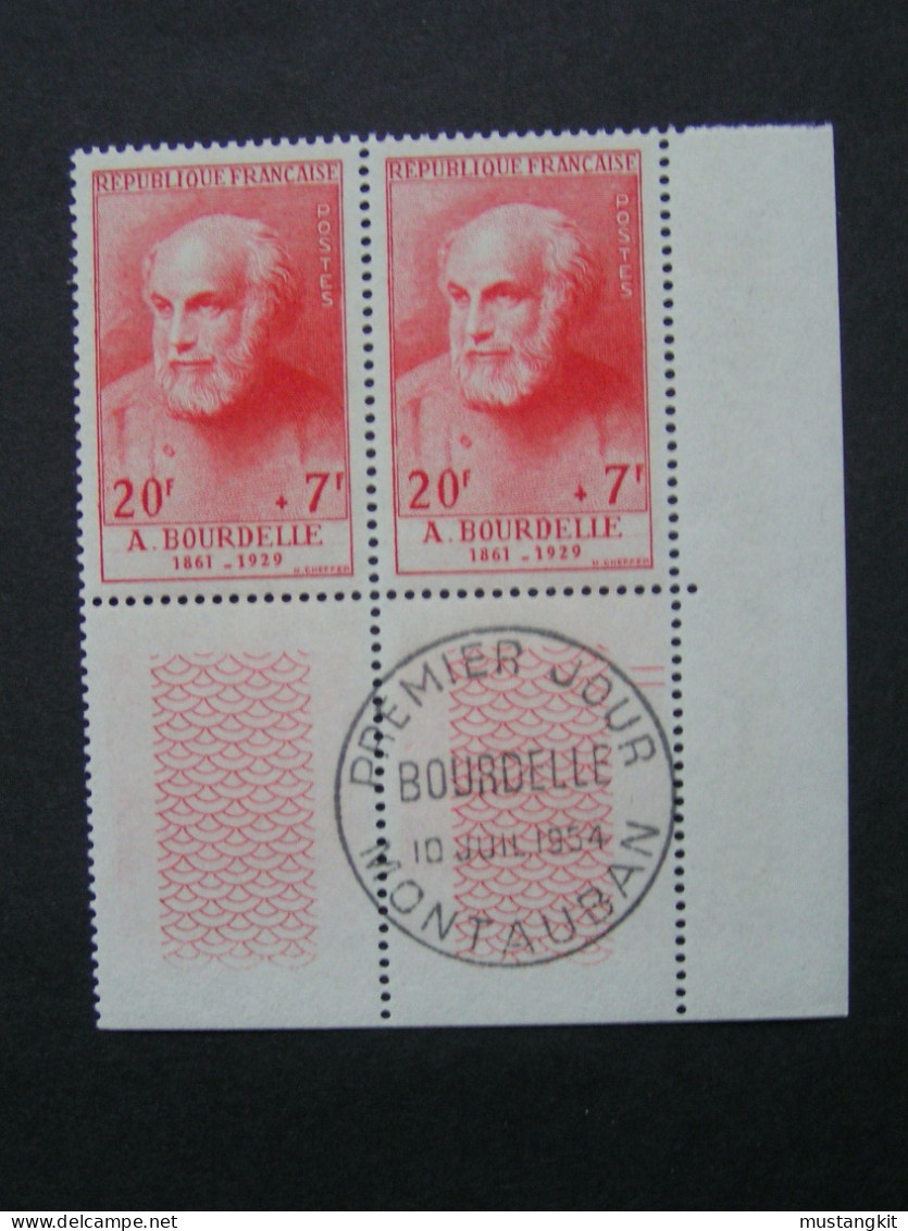 FRANCE POSTES N° 992 BDF PAIRE LUXE * * COTE 2023 : 72 € - Unused Stamps