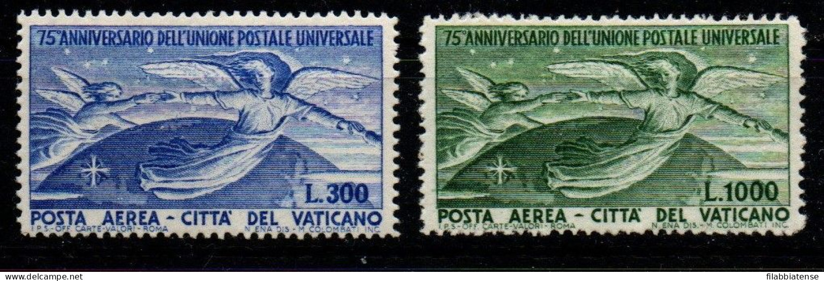 1949 - Vaticano Pa 18/19  75° UPU   ++++++++ - Neufs