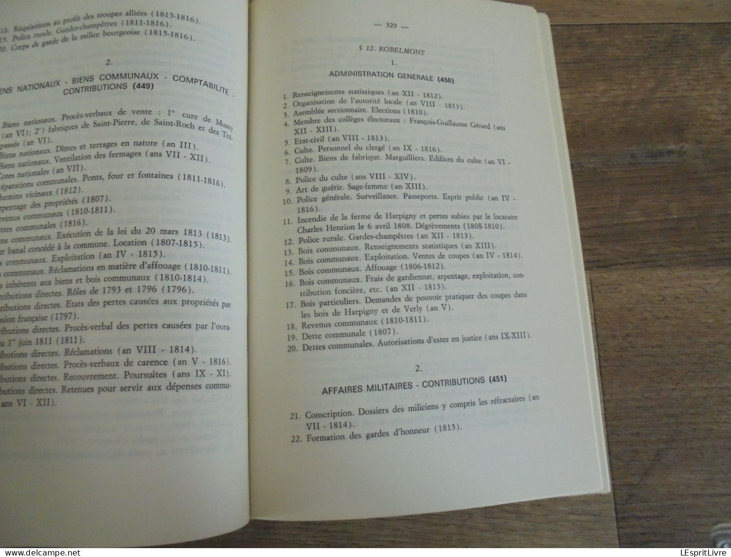 INVENTAIRE SES ARCHIVES Administration des Forêts Régionalisme Ardenne Gaume Semois Forêt Bois Virton Arlon Messancy