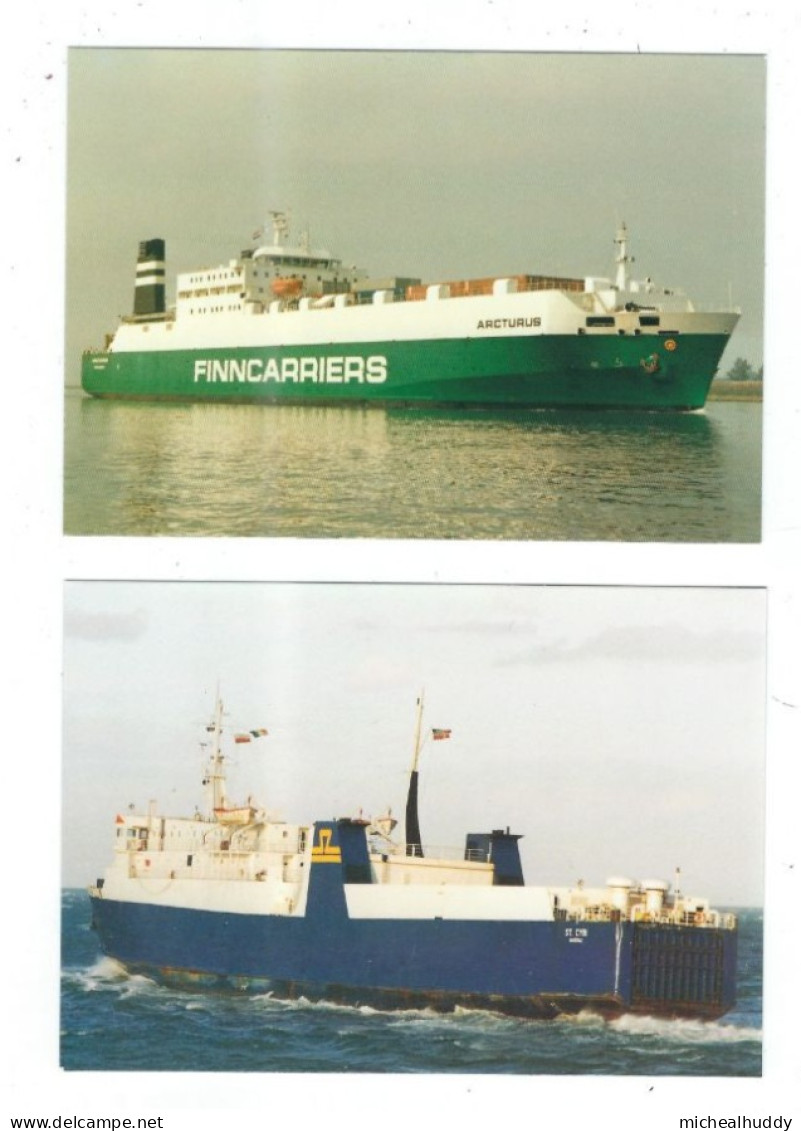 2  POSTCARDS  FERIES PUBLISHED BY CHANTRY CLASSICS - Ferries